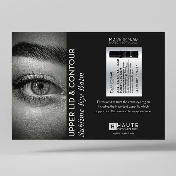  + POSTCARD UPPER LID & CONTOUR SUBLIME EYE BALM 1ML