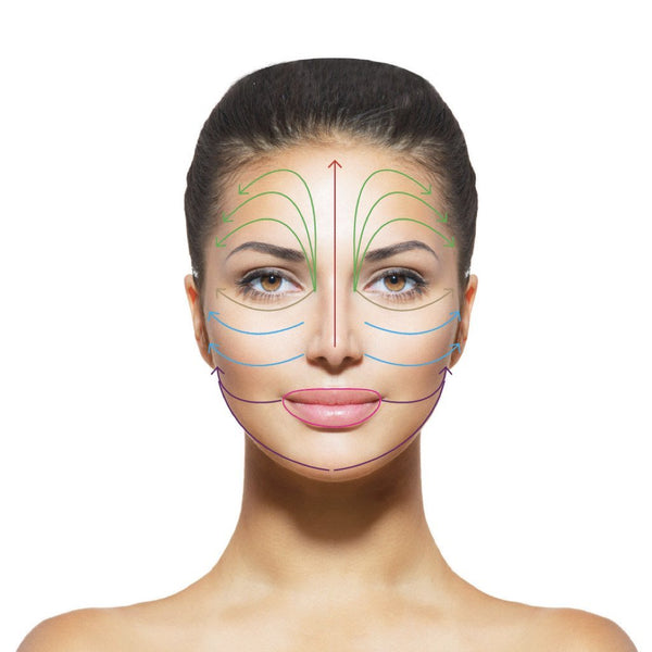 PRECIOUS CONTOURING FACIAL MASSAGER BLUE AGATHA