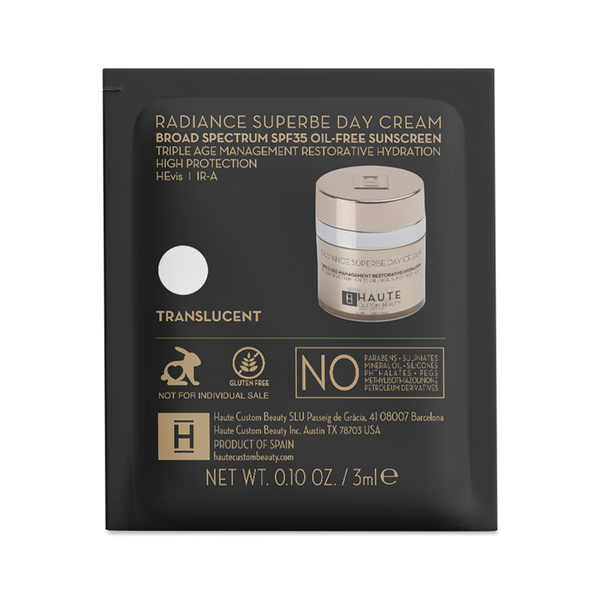 | RADIANCE SUPERBE DAY CREAM - TRANSLUCENT 3ML